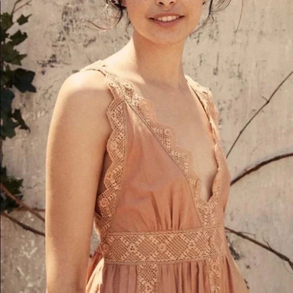 DOEN Slate Nightgown in Maple Size Medium - Picture 2 of 13